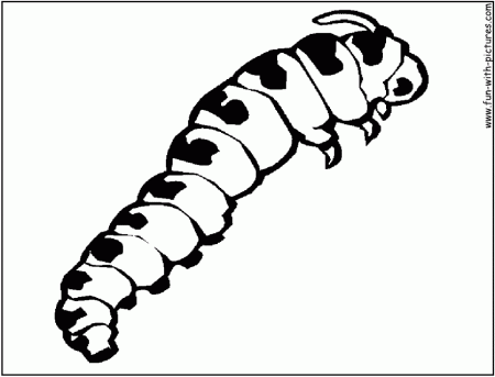 Caterpillar Coloring Pages For Kids | 99coloring.com