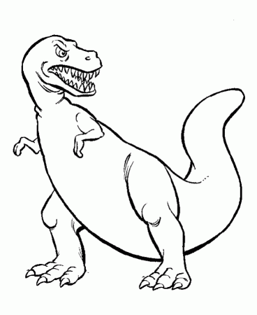 T Rex Coloring Pages – 670×820 Coloring picture animal and car 