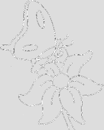 A Butterfly Perching On Flowers Coloring Page - Butterfly Coloring 