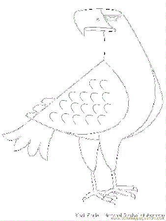 Coloring Pages Eagle (Countries > Germany) - free printable 