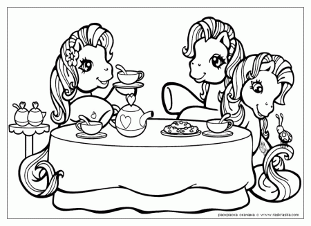 My Little Pony Coloring Pages 37 #25534 Disney Coloring Book Res 