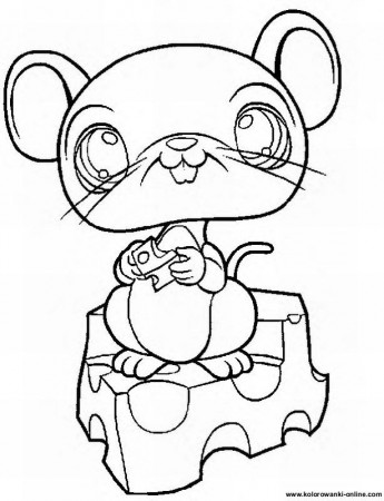 lps collie and greatdane Colouring Pages