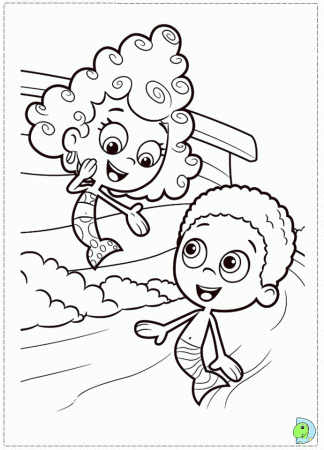 bubba guppies Colouring Pages
