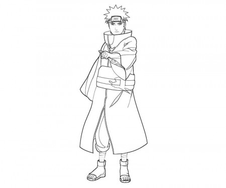 Naruto Yahiko Sketch | Art Paper