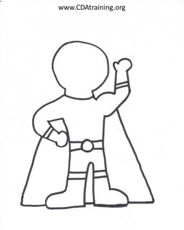 123 Play-and-Learn! Child Care Basics Resources - Super Heroes 