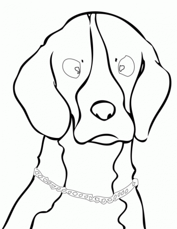 Dog Coloring Pages Beagle | 99coloring.com