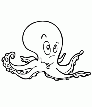 Download Kids Octopus Coloring Page Or Print Kids Octopus Coloring 
