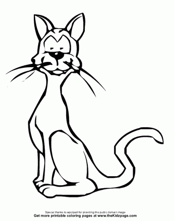 cartoon cats Colouring Pages (page 2)