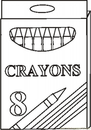 crayon box Colouring Pages (page 3)