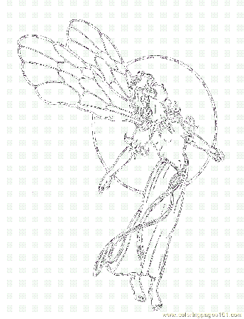 Coloring Pages Fairy Coloring Pages0001 (3) (Cartoons > Others 