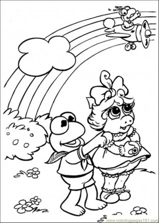 Rainbow Printable Coloring Pages For Kids Pictures