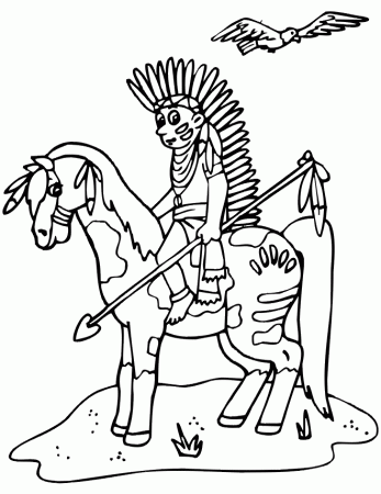 indian village Colouring Pages