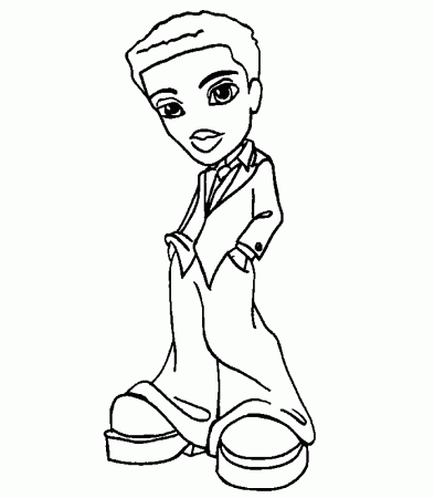 Bratz Boys Coloring Pages 67 | Free Printable Coloring Pages