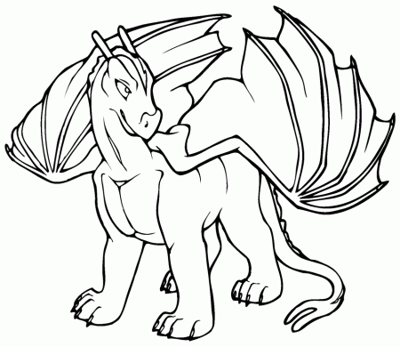 Detailed Coloring Pages 203827 Scary Dragon Coloring Pages