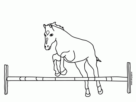 Horse Racing Coloring Pages Horse Barrel Racing Coloring Pages 