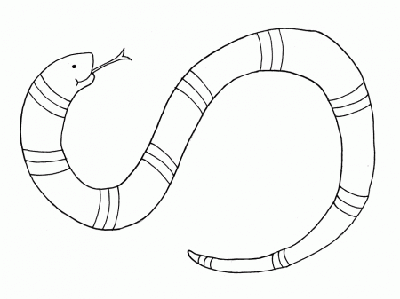 Snake Coloring Pages - Coloring For KidsColoring For Kids