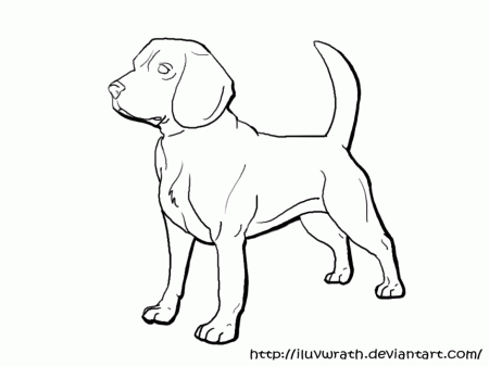Corgi Coloring Pages : Clip Art Of A Coloring Page Of A Wrinkled 