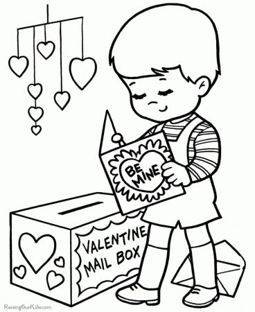 Free Valentine Day coloring page - 018