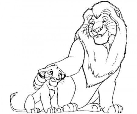 lion king simba coloring pages - Quoteko.