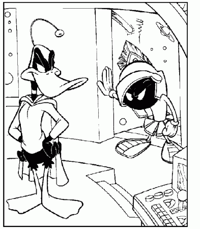 Marvin and Friends | Disney Coloring Pages