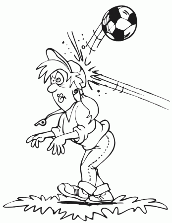 Amazing Coloring Pages: soccer printable coloring pages