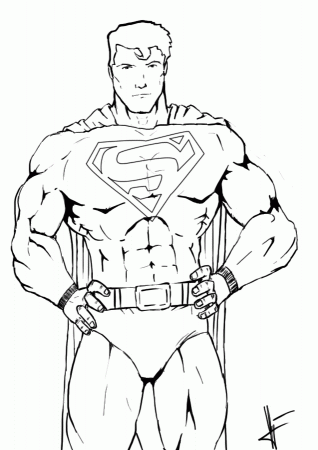 Superman sketch by v-p-j on deviantART