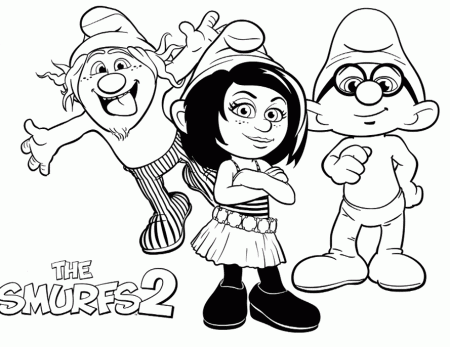 The Smurfs Coloring Pages and Book | UniqueColoringPages