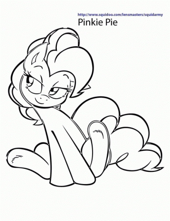 My Little Pony Pinkie Pie Coloring Pages Coloringcom Id 42273 