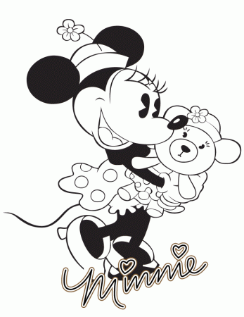 Minnie Mouse Coloring Pages 60 279246 High Definition Wallpapers 