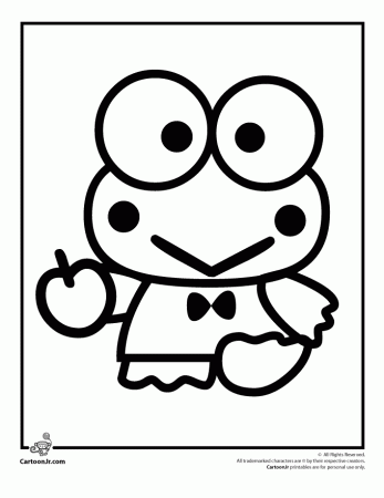 Keroppi Coloring Pages - Free Printable Coloring Pages | Free 