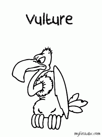 animals buzzard Colouring Pages