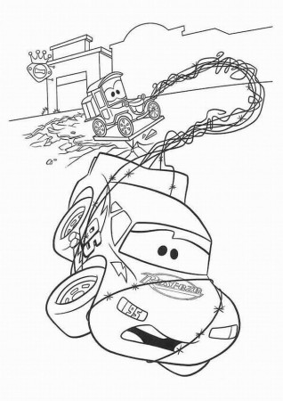 dragon mcqueen Colouring Pages