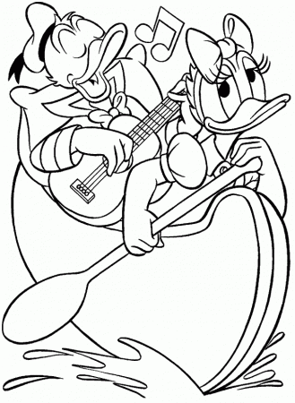 Coloring Page - Donald duck coloring pages 8