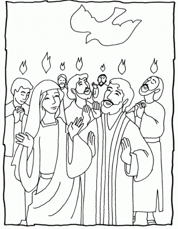 Pentecost Coloring Pages - Free Printable Coloring Pages | Free 