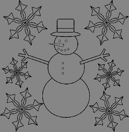 Coloring Snowflake Coloring Pages - Snowflake Coloring Pages 