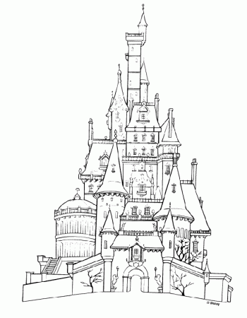 Free Printable Castle Coloring Pages For Kids