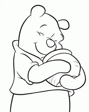 Pooh & Piglet's Coloring Pages