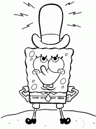 Coloring Sheets Cartoon Spongebob Sandy Cheeks Free For Toddler 