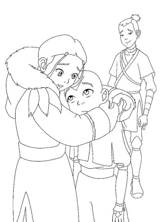 Avatar Coloring Pages ( The Last Airbender )