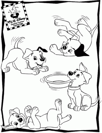 101 Dalmatians Coloring Pages 6 | Free Printable Coloring Pages 
