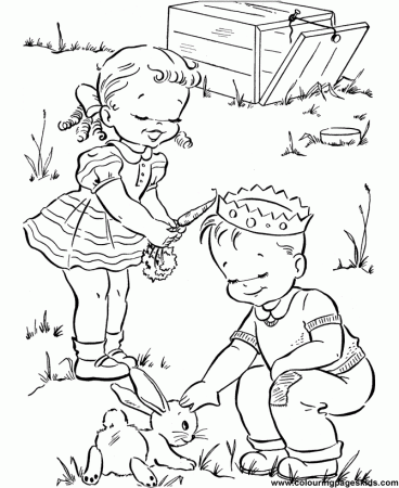 printable spring coloring book pictures for kids to print 