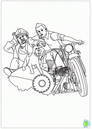 n tin Colouring Pages