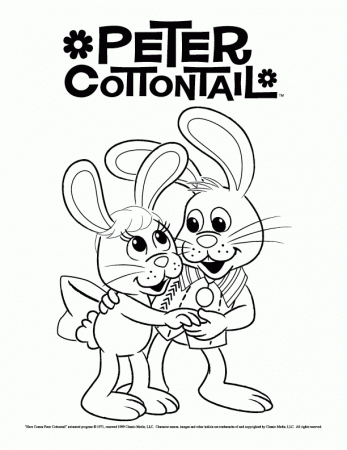 Mom Knows Everything: Peter Cottontail Coloring Coloring Pages