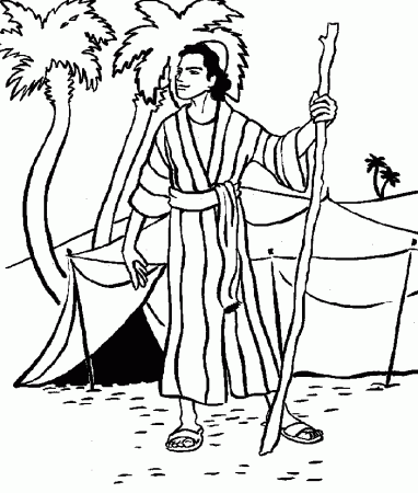 joseph s brothers Colouring Pages