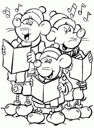 Download Coloring Pages For Christmas Free Printable Or Print 