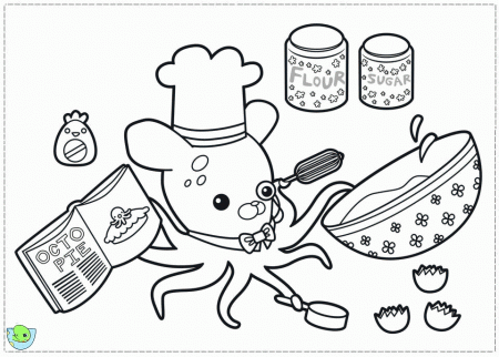 octon Colouring Pages