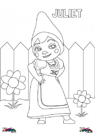 Gnomeo And Juliet Coloring Page « Printable Coloring Pages