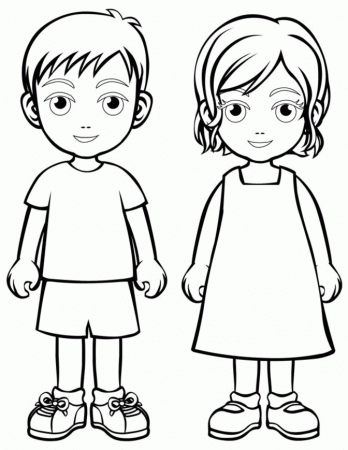 Boy coloring page | coloring pages for kids, coloring pages for 