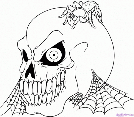 Creepy Coloring Pages Creepy Halloween Coloring Pages Coloring 