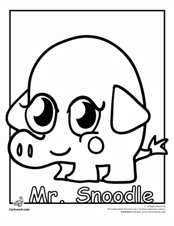 Moshi monster coloring pages - Coloring Pages